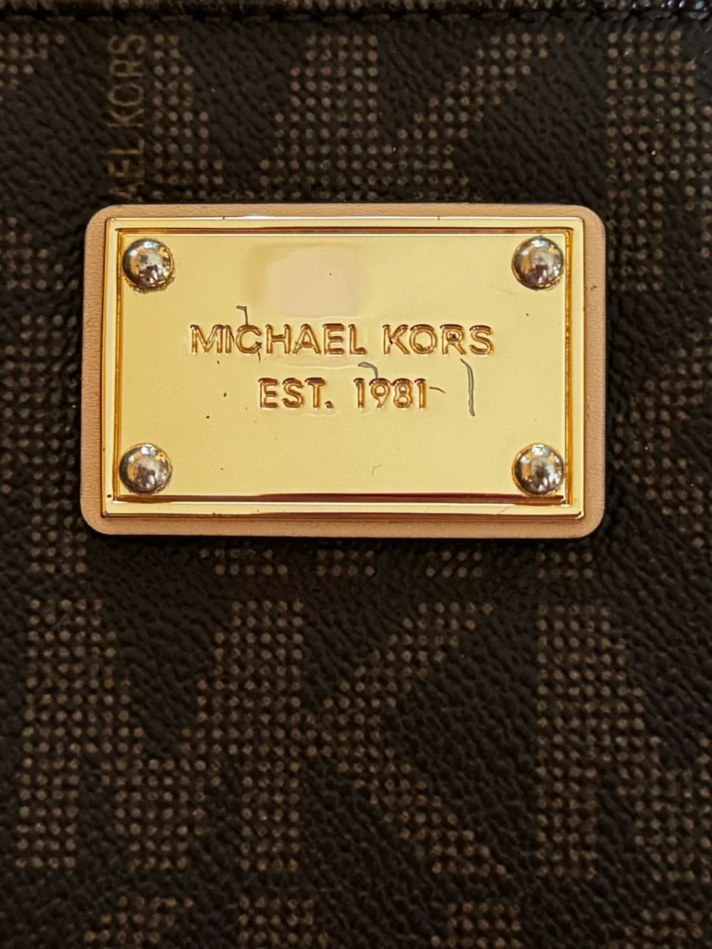 Michael Kors Signature Wristlet
